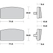 Τακάκια φρένων MOTO-MASTER BRAKE PAD CERAMIC BMW R 80 /7S 80 Τακάκια φρένων MOTO-MASTER BRAKE PAD CERAMIC BMW R 80 /7S 80 thumb