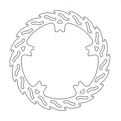 Δισκόπλακα MOTO-MASTER BRAKE ROTOR FIX FLAME R Harley Davidson FXDL 1690 17