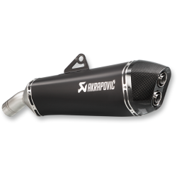 Τελικό εξάτμισης μοτοσυκλέτας AKRAPOVIC BLK TI F800R/GT