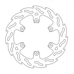 Δισκόπλακα MOTO-MASTER BRAKE ROTOR FIX FLAME KTM SMC 690 R ABS 23