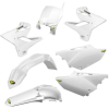 Κιτ πλαστικών CYCRA P-FLOW YZ 15-19 WHITE