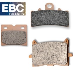 Τακάκια μοτοσυκλέτας EBC BRAKE PAD CARBON SCOOTER
