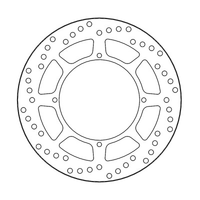 Δισκόπλακα εμπρός MOTO-MASTER BRAKE DISC VINT FRONT YAMAHA YZ 125 85
