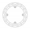Δισκόπλακα MOTO-MASTER HALO REAR DISC HONDA /