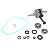 Στροφαλομπιέλα μοτοσυκλέτας WISECO CRANK W/BRG + GASKET