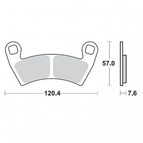 Τακάκια φρένων MOTO-MASTER BRAKE PAD SINTER ATV NITR POLARIS RANGER XP 1000 CREW-6 4X4 23 Τακάκια φρένων MOTO-MASTER BRAKE PAD SINTER ATV NITR POLARIS RANGER XP 1000 CREW-6 4X4 23