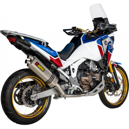Ολόκληρο σύστημα εξάτμισης AKRAPOVIC RAC CRF1100L ADV Ολόκληρο σύστημα εξάτμισης AKRAPOVIC RAC CRF1100L ADV