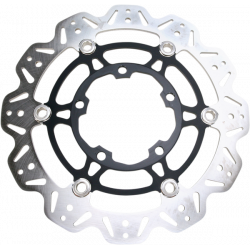 Δισκόπλακα μοτοσυκλέτας εμπρός EBC FLT VEE WAVE BLK FR VR3091BLK