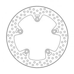 Δισκόπλακα MOTO-MASTER BRAKE ROTOR FIX ROUND SUZUKI GSX-S 1000 S ABS 23 Δισκόπλακα MOTO-MASTER BRAKE ROTOR FIX ROUND SUZUKI GSX-S 1000 S ABS 23