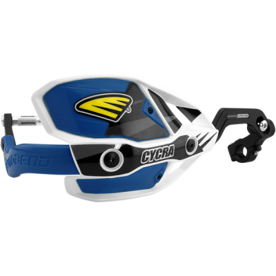 Προστατευτικές χούφτες μηχανής CYCRA ULT WHITE/HUSKY BLUE
