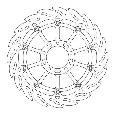 Δισκόπλακα MOTO-MASTER FLAME RIGHT FRONT DISC DUCATI/