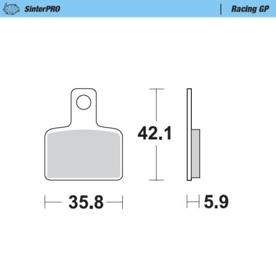 Τακάκια φρένων MOTO-MASTER BRAKE PAD SINTER RACING BETA EVO 125 22