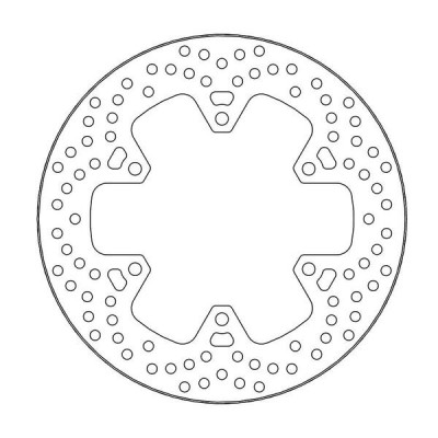 Δισκόπλακα MOTO-MASTER BRAKE ROTOR ROUND DUCATI MONSTER 937 ABS