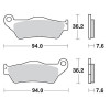 Τακάκια φρένων MOTO-MASTER BRAKEPAD 093012