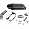 Τελικό εξάτμισης μοτοσυκλέτας AKRAPOVIC TI/CF ZX-6R 07/08