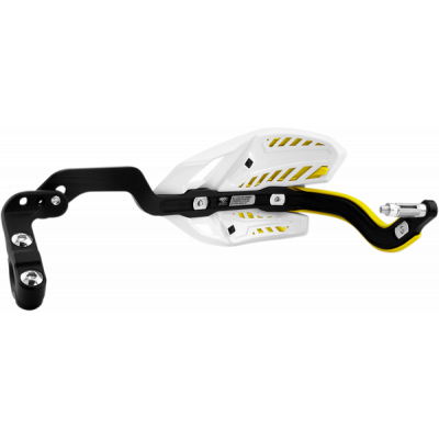 Προστατευτικές χούφτες μηχανής CYCRA OS ULT WHITE/YELLLOW