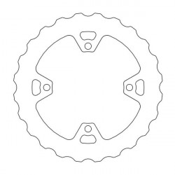 Δισκόπλακα MOTO-MASTER BRAKE ROTOR FIX WAVE MUD KAWASAKI KX 250 22-23
