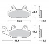 Τακάκια φρένων MOTO-MASTER BRAKE PAD CERAMIC KAWASAKI Z 400 ABS 23