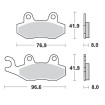 Τακάκια φρένων MOTO-MASTER BRAKE PAD CERAMIC KAWASAKI Z 400 ABS 23 Τακάκια φρένων MOTO-MASTER BRAKE PAD CERAMIC KAWASAKI Z 400 ABS 23 thumb