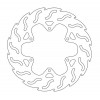 Δισκόπλακα MOTO-MASTER BRAKE ROTOR FIX FLAME RIGHT PIAGGIO MP3 400 ABS 23