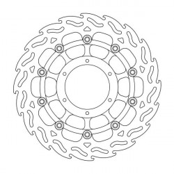 Δισκόπλακα MOTO-MASTER MOTO M.FRR FLAME HON ST13