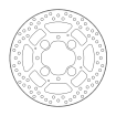 Δισκόπλακα MOTO-MASTER BRAKE ROTOR FIX ROUND HONDA VFR 800 X ABS 20 Δισκόπλακα MOTO-MASTER BRAKE ROTOR FIX ROUND HONDA VFR 800 X ABS 20 thumb