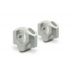 Αποστάτες τιμονιού μοτοσυκλέτας SW-MOTECH για 28mm SILVER m