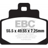 Τακάκια μοτοσυκλέτας EBC SFA ORG SCOOTER SFA681