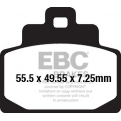 Τακάκια μοτοσυκλέτας EBC SFA ORG SCOOTER SFA681