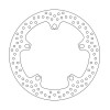 Δισκόπλακα MOTO-MASTER BRAKE ROTOR FIX ROUND L/R BMW K 1600 GRAND AMERICA ABS 23