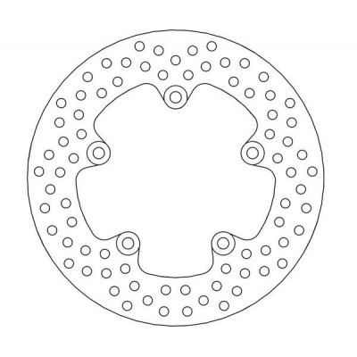 Δισκόπλακα MOTO-MASTER HALO REAR DISC APRILIA RSV4 1000 R 13
