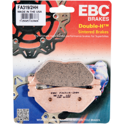 Τακάκια μοτοσυκλέτας EBC SINTERED HH FA319/2HH