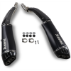 Τελικό εξάτμισης μοτοσυκλέτας AKRAPOVIC BK TI/CF K1600B