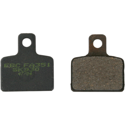 Τακάκια μοτοσυκλέτας EBC BRAKE PAD CARBON TT DIRT