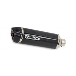 Τελικό εξάτμισης μοτοσυκλέτας ARROW MUFFLER RTECH BK/BK XCTNG