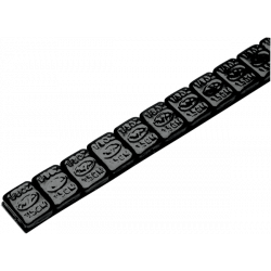 Βάρη για ζάντες MOTION PRO WEIGHT WH STL BK 1/8 18OZ