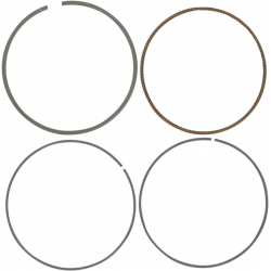 Ασφάλεια πείρου πιστονιού WISECO RING SET WISECO YZ 250 F 2014