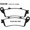 Τακάκια μοτοσυκλέτας EBC SINTERED HH FA281HH