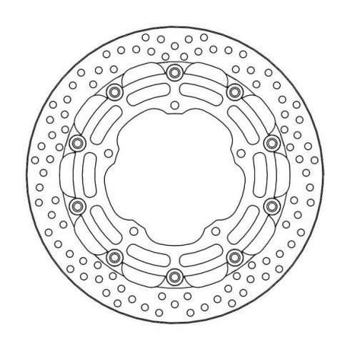 Δισκόπλακα MOTO-MASTER BRAKE ROTOR ROUND 5.5mm YAMAHA YZF-R6 600 Δισκόπλακα MOTO-MASTER BRAKE ROTOR ROUND 5.5mm YAMAHA YZF-R6 600