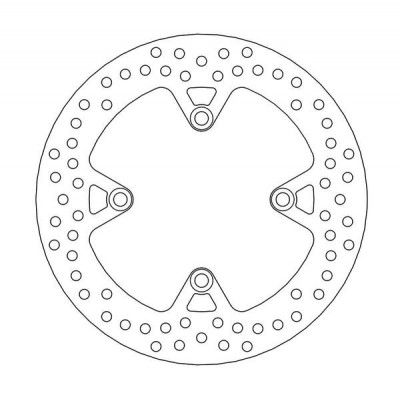 Δισκόπλακα MOTO-MASTER HALO REAR DISC TIGER 1050