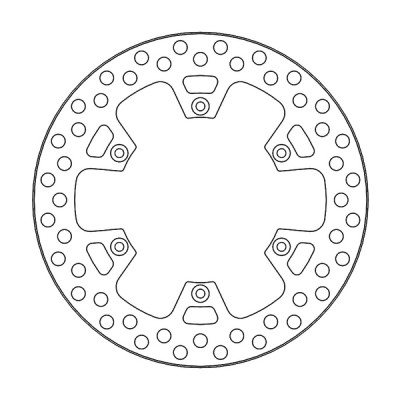 Πίσω δισκόπλακα μοτοσυκλέτας MOTO-MASTER BRAKE DISC VINT REAR SUZUKI DR-Z 400 SM 17-23