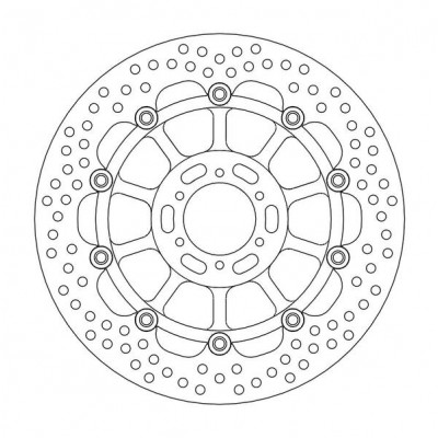 Δισκόπλακα MOTO-MASTER HALO FRONT DISC CB600F HORNET