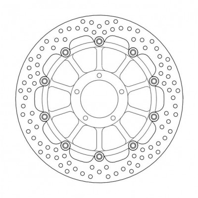 Δισκόπλακα MOTO-MASTER HALO FRONT DISC DUCATI STREETFIGHTER V2 955 ABS