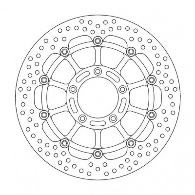 Δισκόπλακα MOTO-MASTER HALO FRONT DISC MV AGUSTARUSH 1000 ABS 23