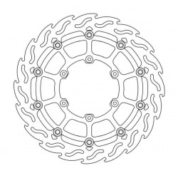 Δισκόπλακα MOTO-MASTER BRAKE ROTOR FLOAT FLAME SUMO RIEJU MR 300 23