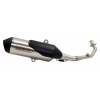Τελικό εξάτμισης μοτοσυκλέτας ARROW MUFFLER URBAN CH/BK XCTNG