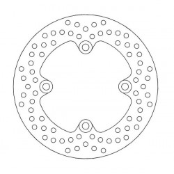 Δισκόπλακα MOTO-MASTER HALO REAR DISC KAWASAKI ZX-6 R 636 ABS