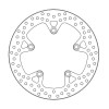Δισκόπλακα MOTO-MASTER BRAKE ROTOR FIX ROUND L/R HONDA	CB 1100 EX ABS 15-20