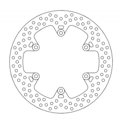 Δισκόπλακα MOTO-MASTER HALO REAR DISC YAMAHA XJR 1300