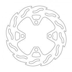 Δισκόπλακα MOTO-MASTER FLAME REAR DISC KAWASAKI KFX 450 R 2x4